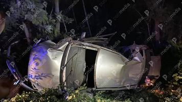 (FOTO) Grav accident în Chișinău. Un tânăr de 18 ani a murit, alții doi - răniți