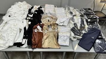 (FOTO) Contrabandă cu haine din Turcia, dată peste cap, la Giurgiulești