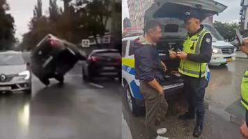 NO COMMENT (VIDEO) Momentul când șoferul băut cu Logan a provocat accidentul din sectorul Botanica