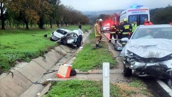 (FOTO) Grav accident, la Orhei. O femeie a murit, alta - la spital