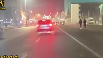 (VIDEO) Șoferiță cu Range Rover din Orhei, amedată după ce a fost la un pas de a strivi oamenii adunați la Târgul de Crăciun din PMAN