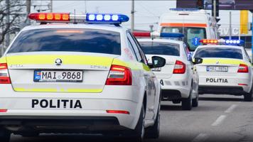 Accidente cu implicare angajaților MAI în weekend, la Telenești și Bălți