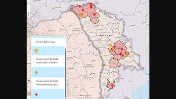 Pe teritoriul Republicii Moldova au fost înregistrate trei focare de Pestă porcină africană(PPA) și un focar de Rabie