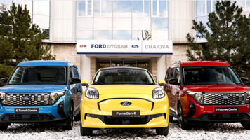 Ford a început livrarea primelor autovehicule electrice produse în România