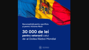 Veteranii celui de-al Doilea Război Mondial vor beneficia de un ajutor de 30 de mii de lei