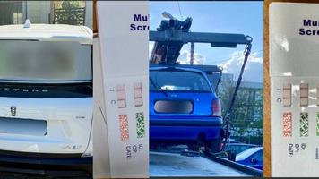 Taximetrist drogat, depistat de polițiștii de patrulare la volan pe o stradă din sectorul Botanica