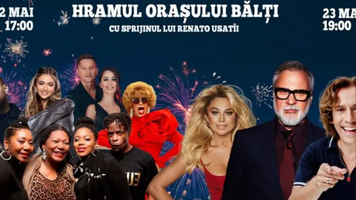 (VIDEO) Două concerte de Ziua Orașului Bălți. Pe scenă vor urca și artiști de peste hotare