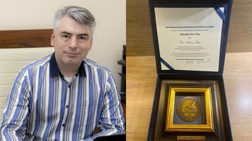 Adrian Belîi, medic anesteziolog din Republica Moldova și deputat în Parlamentul Republicii Moldova, a fost distins cu medalia Scientia Pro Vita, oferită de către Societatea Română de Anestezie și Terapie Intensivă (SRATI), în semn de recunoaștere a activității sale științifice și profesionale.