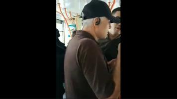 (VIDEO) Scandal în troleibuzul Nr.1. Un pasager a sărit cu gura pe polițiștii care încercau să rețină un hoț