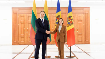 Premierul Lituaniei, la Chișinău