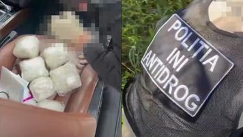 (VIDEO) Contrabandă cu 12 kg de droguri sintetice din Ucraina, în valoare de peste 6 mln lei, dată peste cap de INI