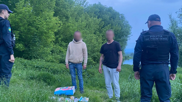 Cetățeni ucraineni, documentați pentru tentativă de trecere ilegală a frontierei moldo-ucrainene