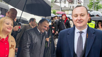 Șapte deputați, printre care socialiști și comuniști, riscă amenzi pentru purtarea panglicii negru-oranj de 9 mai