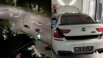 Patimile „drift-ului” pe Calea Ieșilor. De frica poliției, unul dintre teribiliști a reînmatriculat BMW-ul