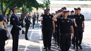 Tineri polițiști de frontieră au depus Jurământul de credință Patriei