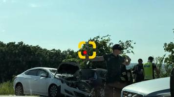 Coliziune în lanț, la Orhei. Mai multe persoane au ajuns la spital