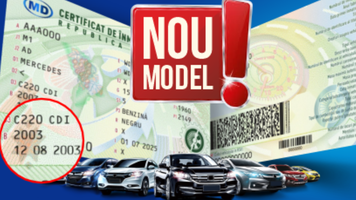 ASP pune în circulație un nou model de certificat de înmatriculare pentru vehicule
