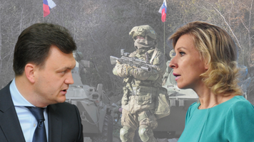 Zaharova caută ceartă cu Recean? Comentariu despre 10.000 de militari în Transnistria: „Armata rusă garantează pacea”