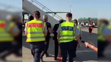 (VIDEO) Un bărbat, dat în căutare internațională pentru o infracțiune comisă în Chișinău, a fost prins în Germania
