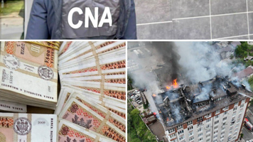 Sinteza CNA: Percheziții efectuate în dosarul blocului afectat de incendiu din Durlești și peste 34 de mln. de lei depuse pe conturile trezoreriale ale CNA