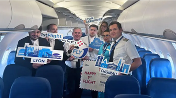 FLYONE lansează o nouă rută directă: Chișinău – Lyon, Franța