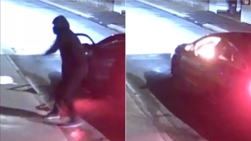 (VIDEO) Trei tineri au vrut să dea foc unei case, dar au sfârșit prin a-și da foc propriei mașini
