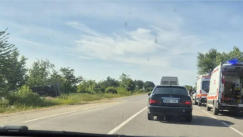 Accident în apropiere de Bălți. Au fost solicitate două ambulanțe