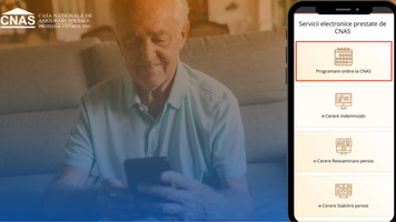 Servicii online la CNAS, pentru cetățeni care au lucrat sau locuiesc peste hotare