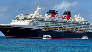 (VIDEO) Un tată a sărit în ocean de pe o navă Disney pentru a-și salva fiica căzută peste bord
