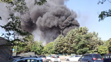(VIDEO) A explodat o benzinărie, la Roma. Mai multe persoane au fost grav rănite