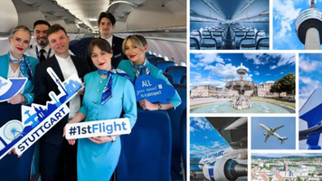FLYONE a lansat zborul direct Chișinău – Stuttgart din 3 iulie