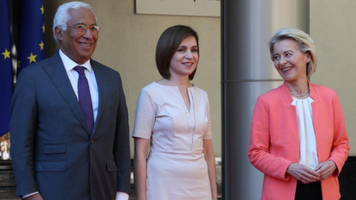 Ursula von der Leyen vorbește despre Miorița și sarmale la Chișinău