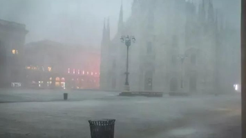 O persoană a murit în urma unei furtuni violente care a lovit Milano