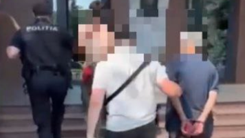 (VIDEO) Trei bărbați, cetcetați penal pentru tâlhărie