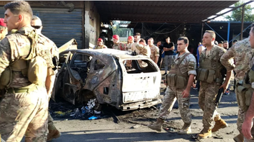 (VIDEO) Armata israeliană a lovit un vehicul în care se afla un comandant al Hamas, în Liban