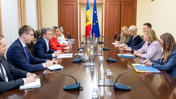 Dorin Recean a avut o întrevedere cu vicepreședinta Comisiei Europene pentru suveranitate tehnologică, securitate și democrație, Henna Virkkunen
