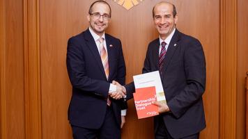 Secretarul de stat, întrevedere cu secretarul general al Ministerului Apărării al Austriei