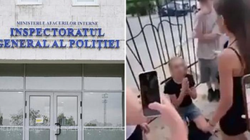 Poliția a pornit un proces penal pe cazul cu fata bătută și umilită lângă o școală din capitală