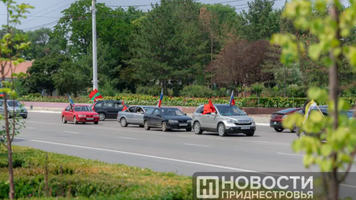 Separatiștii ridică în slăvi bocancul soldatului rus?! Marș automobilistic, dedicat trupelor de pseudo-pacificatori