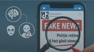 Campanie de dezinformare pe platforma TikTok, raportată de Poliție