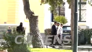(VIDEO) Primele imagini cu Plahotniuc și Țuțu în fața autorităților de drept elene