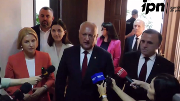 (VIDEO) Partidul Socialiștilor, Inima Moldovei și Viitorul Moldovei au depus actele la CEC pentru parlamentare