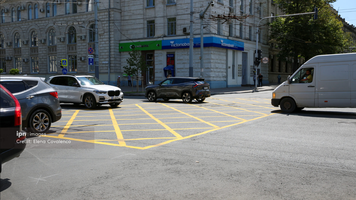 Marcaj nou, aplicat pe bd. Ștefan cel Mare