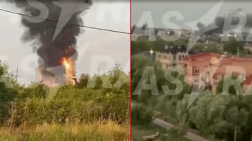 (VIDEO) O importantă rafinărie rusească, lovită de drone ucrainene: combustibilul armatei, în pericol