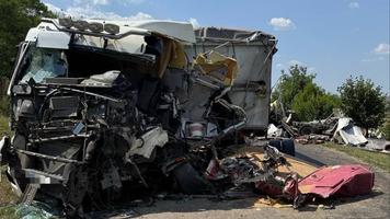 UPDATE // Grav accident rutier, cu implicarea unei autospeciale a IGSU, la Telenești. Doi pompieri au decedat