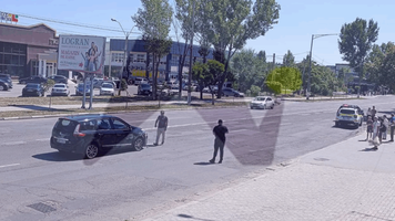 (FOTO) Accident rutier în Bălți. Două automobile, avariate