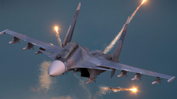 Un avion de vânătoare rusesc în valoare de 50 de milioane de dolari s-a prăbușit în Marea Neagră, la 40km de România