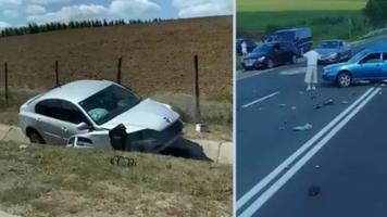 Coliziune violentă, la Orhei. Patru persoane rănite, una dintre care în stare gravă