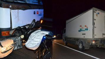 (FOTO) Accidentul de la Cimișlia. Tricicleta nu era dotată cu lumini, iar conducătorul acesteia nu purta vestă reflectorizantă