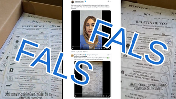 CEC dezminte un video fals privind buletinul de vot cu ștampila aplicată în dreptul unui concurent electoral